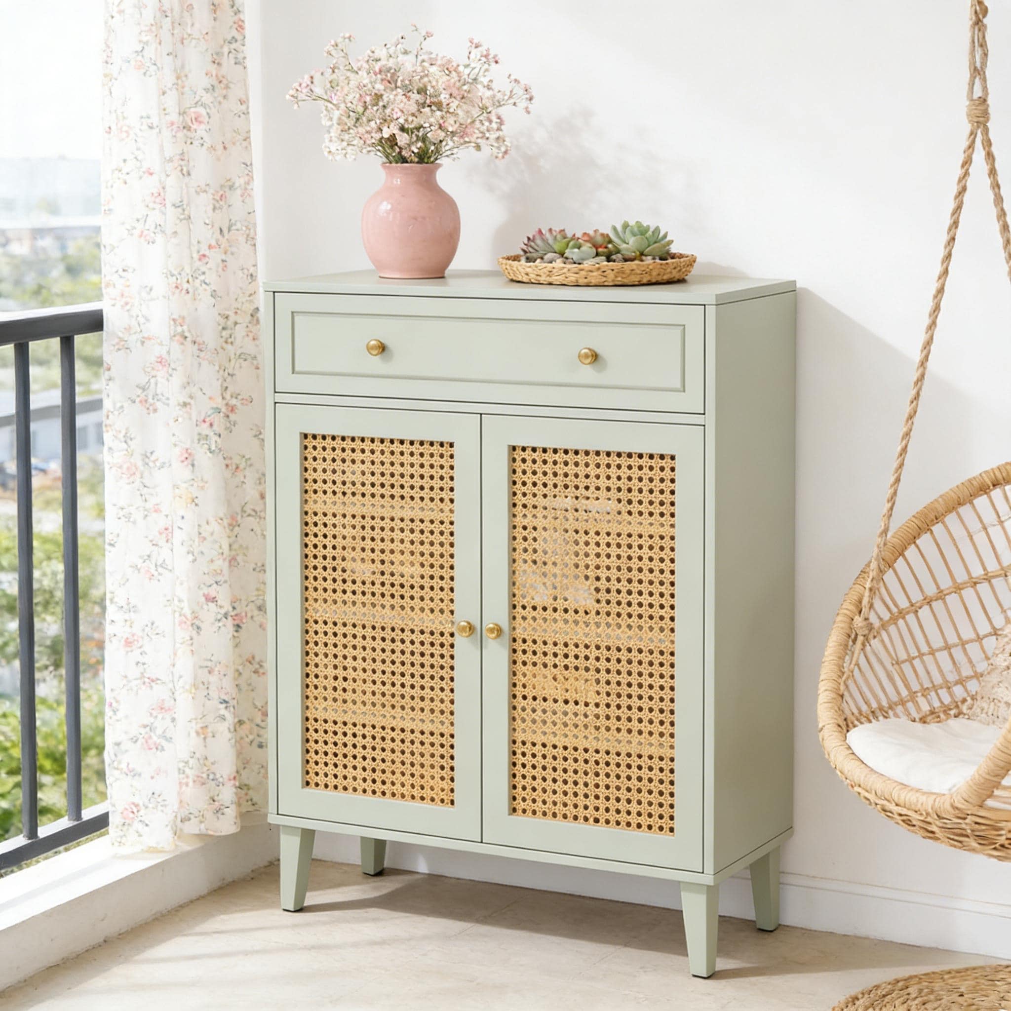 Shoe Organizer Side Cabinet Entryway Cabinet With Drawer Shoe Cabinet Decorative Cabinet With Shelves