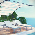 Shore Aluminum Outdoor Chaise Set Of 2