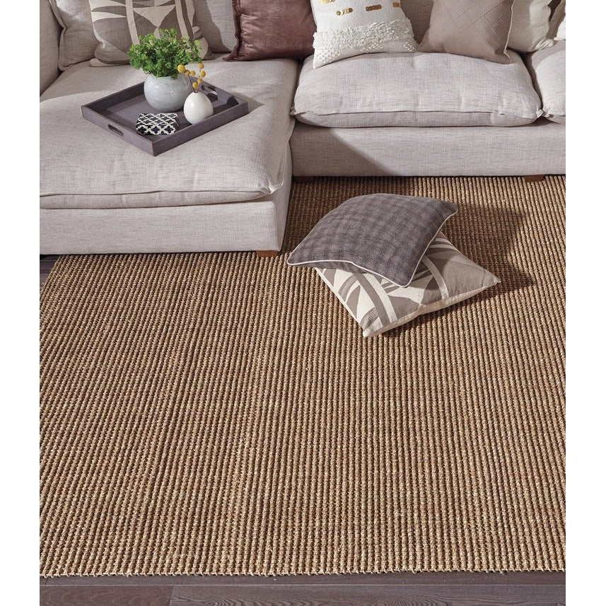 Kosas Home Handwoven Zelia Natural Seagrass Rug 2 X 3