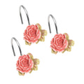 Shower Curtain And Hooks Set Or Separates Beige