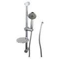 Chrome Sliding Bar With Handheld Shower
