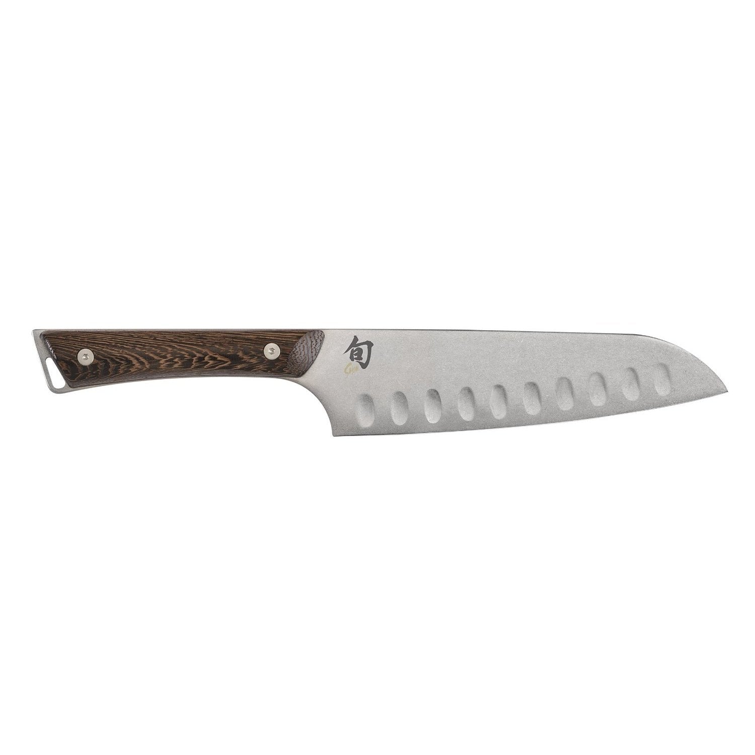 Shun Swt0718 Kanso 7 Inch Hollow Ground Santoku Knife