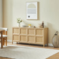Sideboard Storage Cabinet With Shelves Freestanding Accent Cabinet Tv Stand Base Cabinet Dresser With Doors