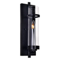 The Gray Barn Freckled Fanny 1 Light Wall Sconce With Black Finish