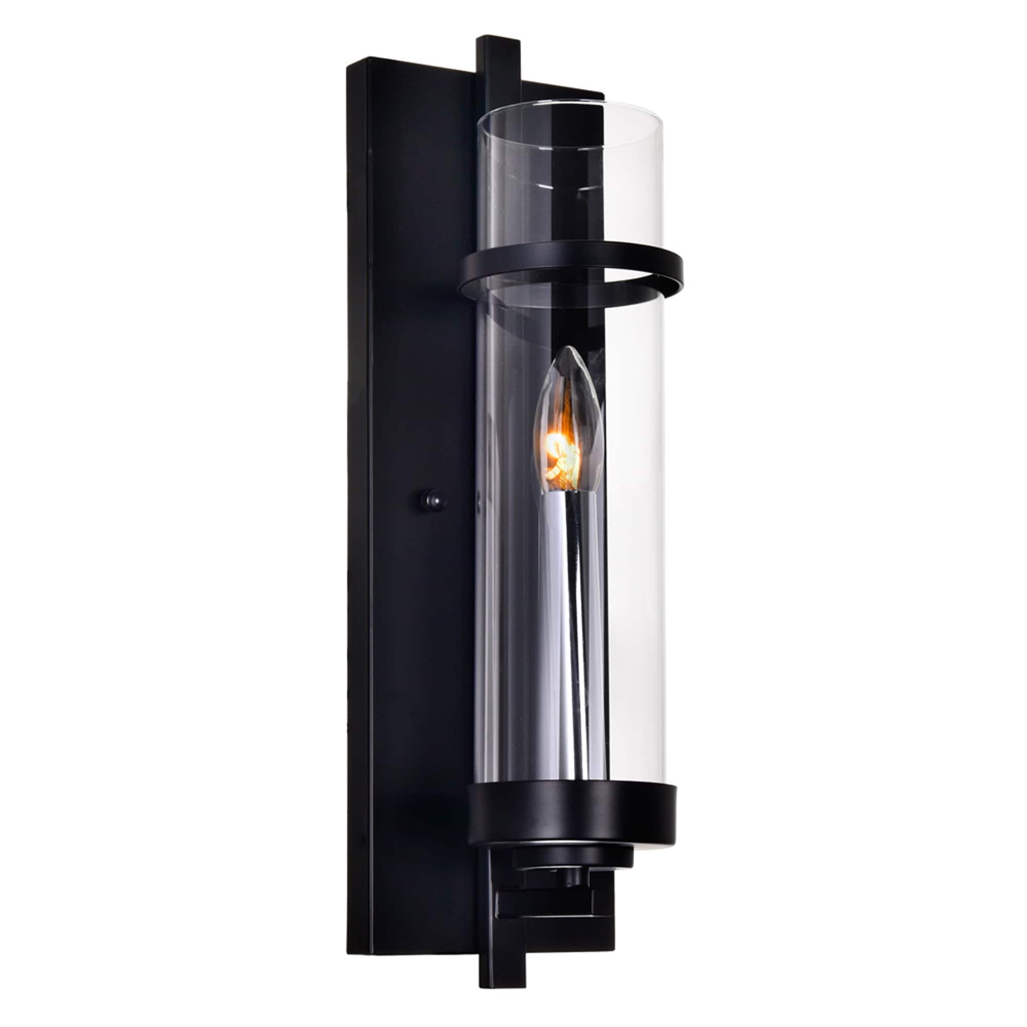 The Gray Barn Freckled Fanny 1 Light Wall Sconce With Black Finish