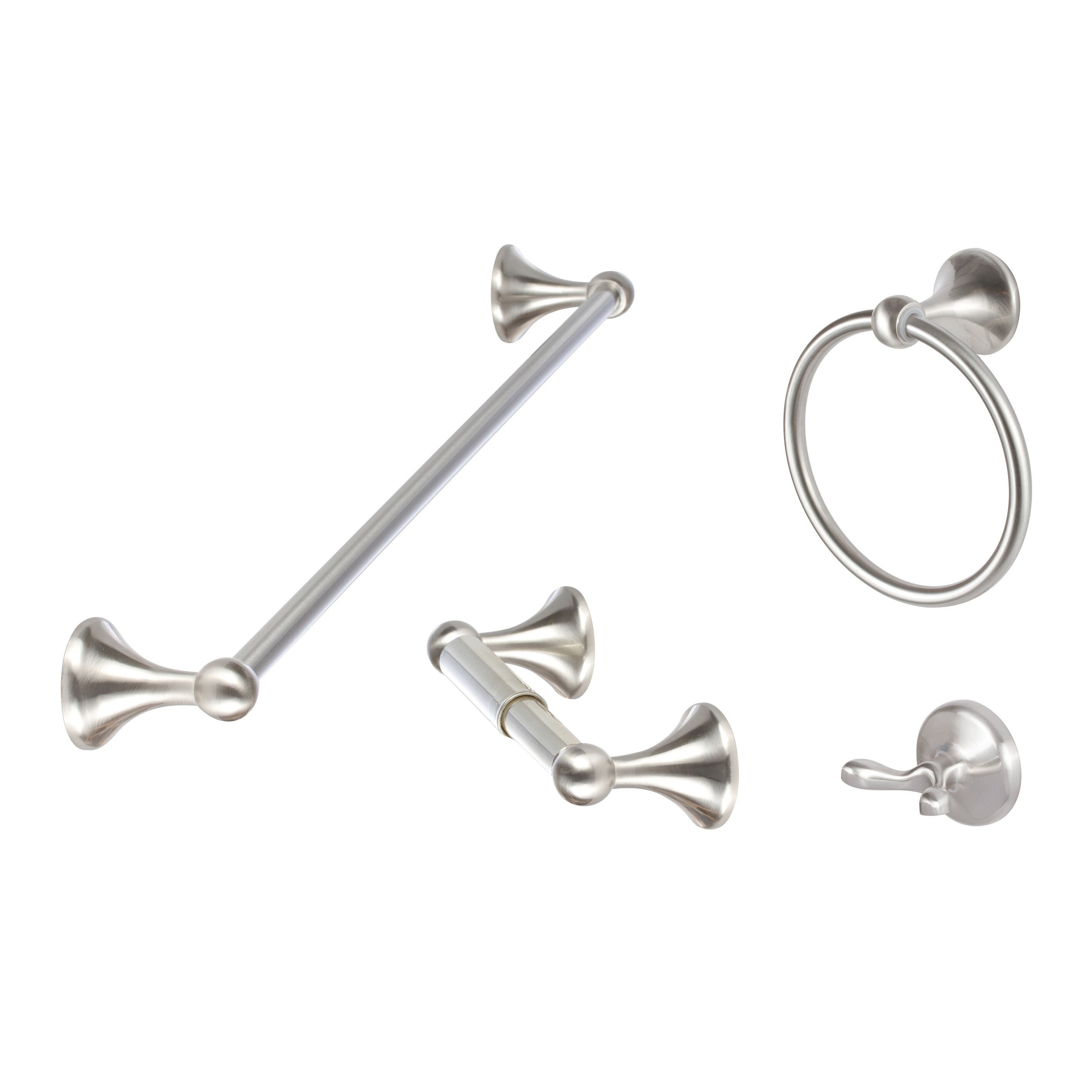 Sure Loc Square 4 Piece Bathroom Accessory Set