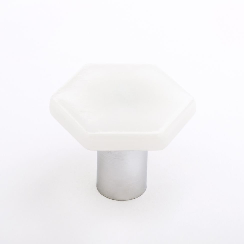 Sietto Hexagon 1 1 4 Inch Geometric Cabinet Knob