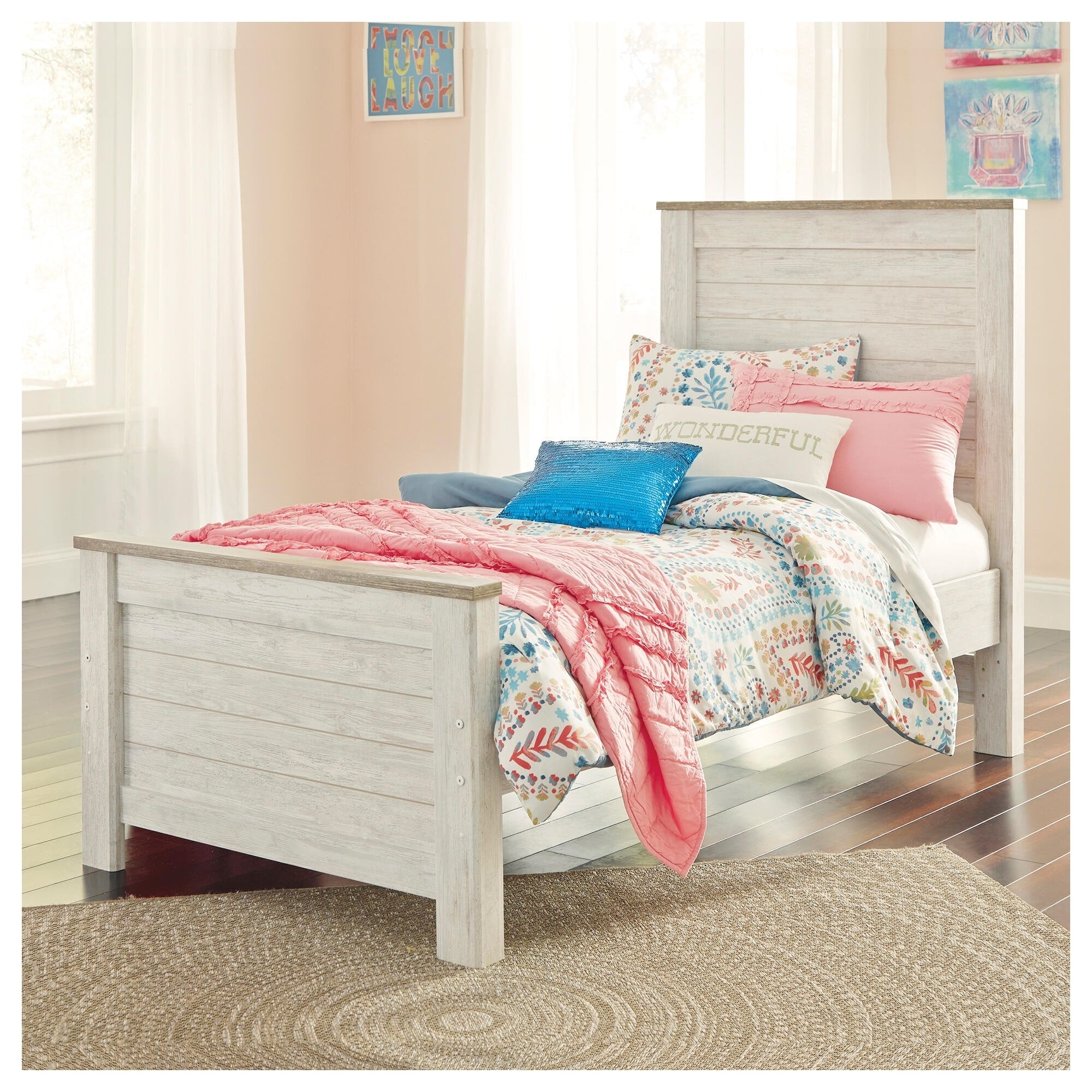 Willowton Twin Panel Bed