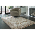 Signature Design By Ashley Ainswick Brown Beige Gray Memory Foam Rug