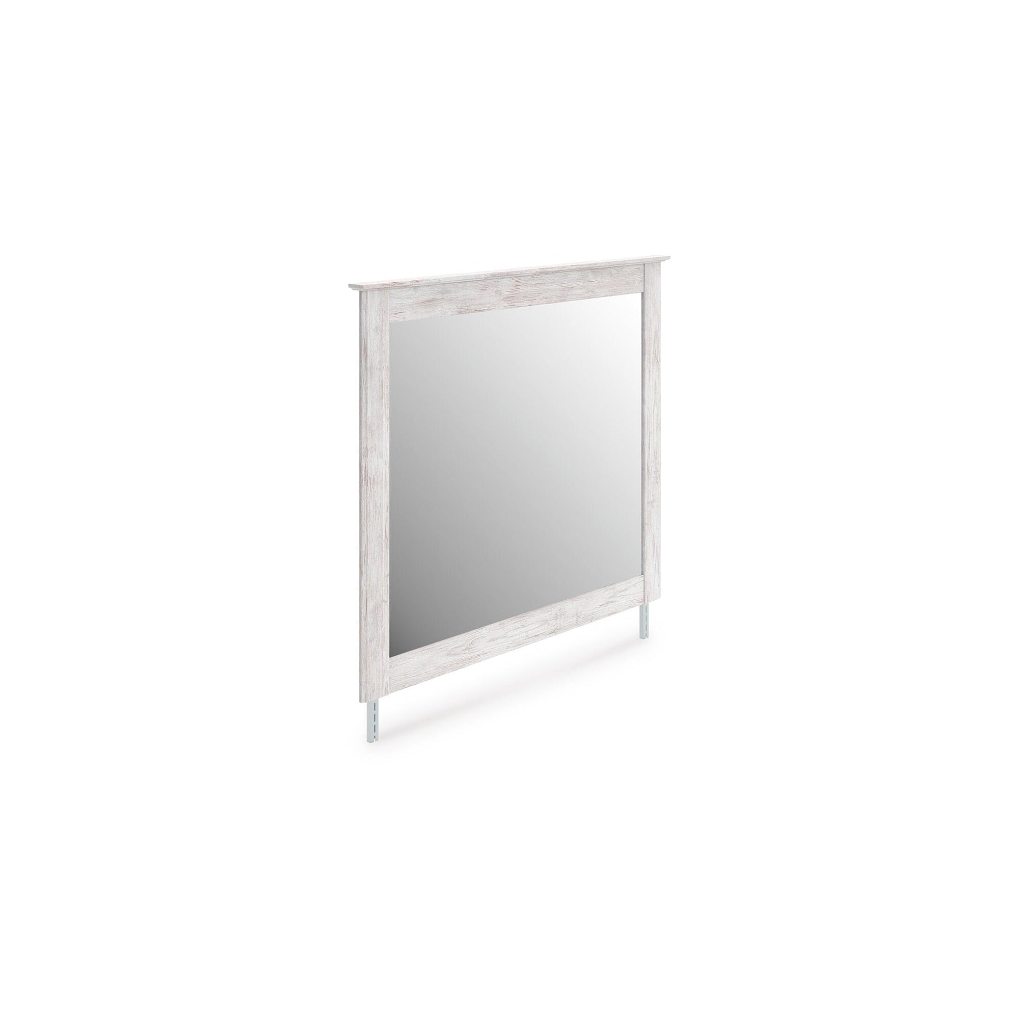 Signature Design By Ashley Allihauser White Bedroom Mirror 44 W X 2 D X 37 H