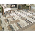 Signature Design By Ashley Alstone Brown Beige Area Rug