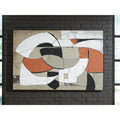 Signature Design By Ashley Anchorstone Brown White Gray Wall Art