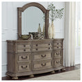Signature Design By Ashley Ardenfield Brown Dresser And Mirror