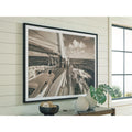 Signature Design By Ashley Arlanford Gray White Wall Art