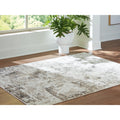 Signature Design By Ashley Barricland Gray Brown Cream Rug