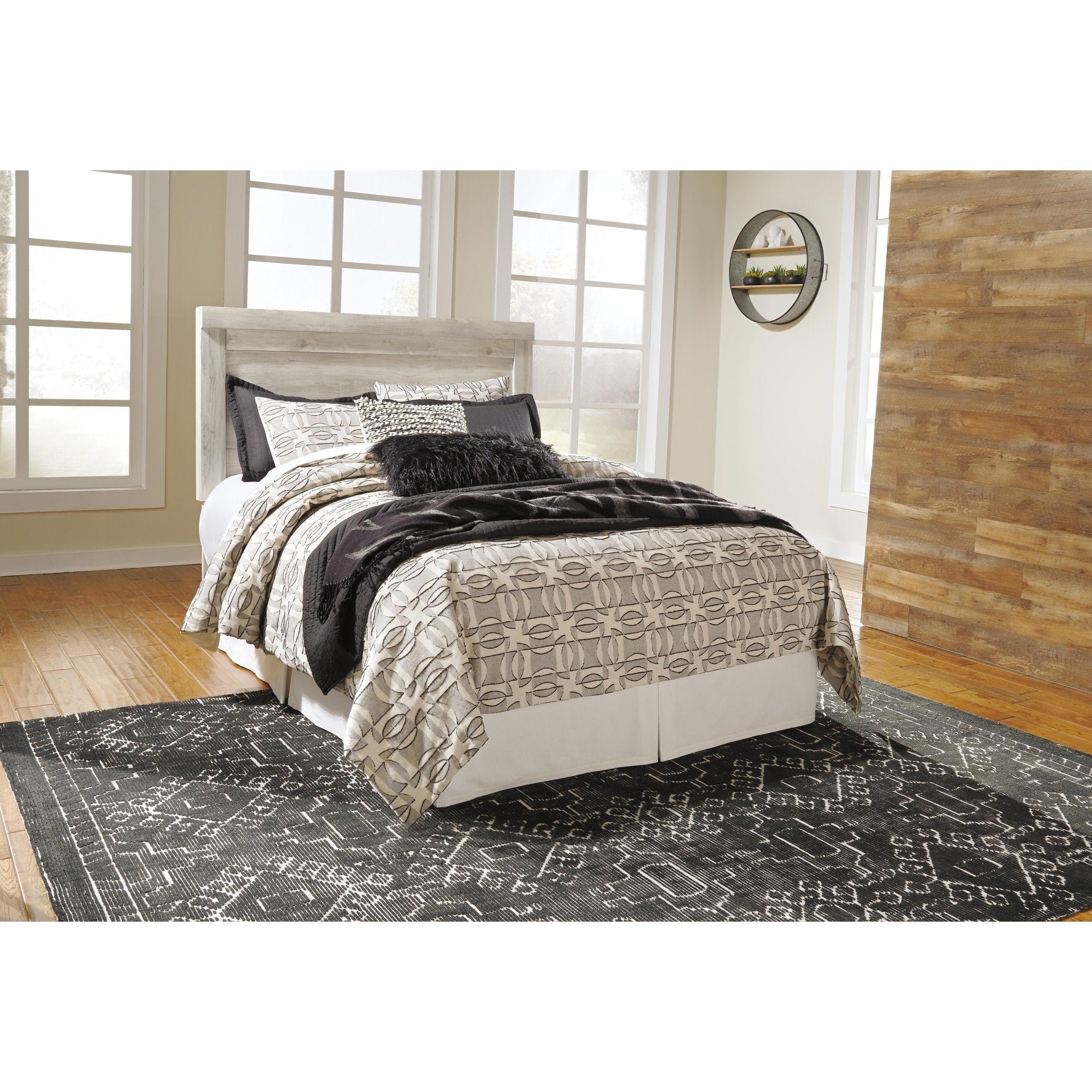 Bellaby Queen Panel Headboard Whitewash