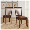 Berringer Dining Room Chair Set Of 2 Rustic Brown
