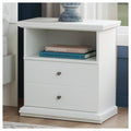 Signature Design By Ashley Bostwick 1 Drawer White Night Stand