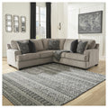 Bovarian 2 Piece Contemporary Sectional Stone