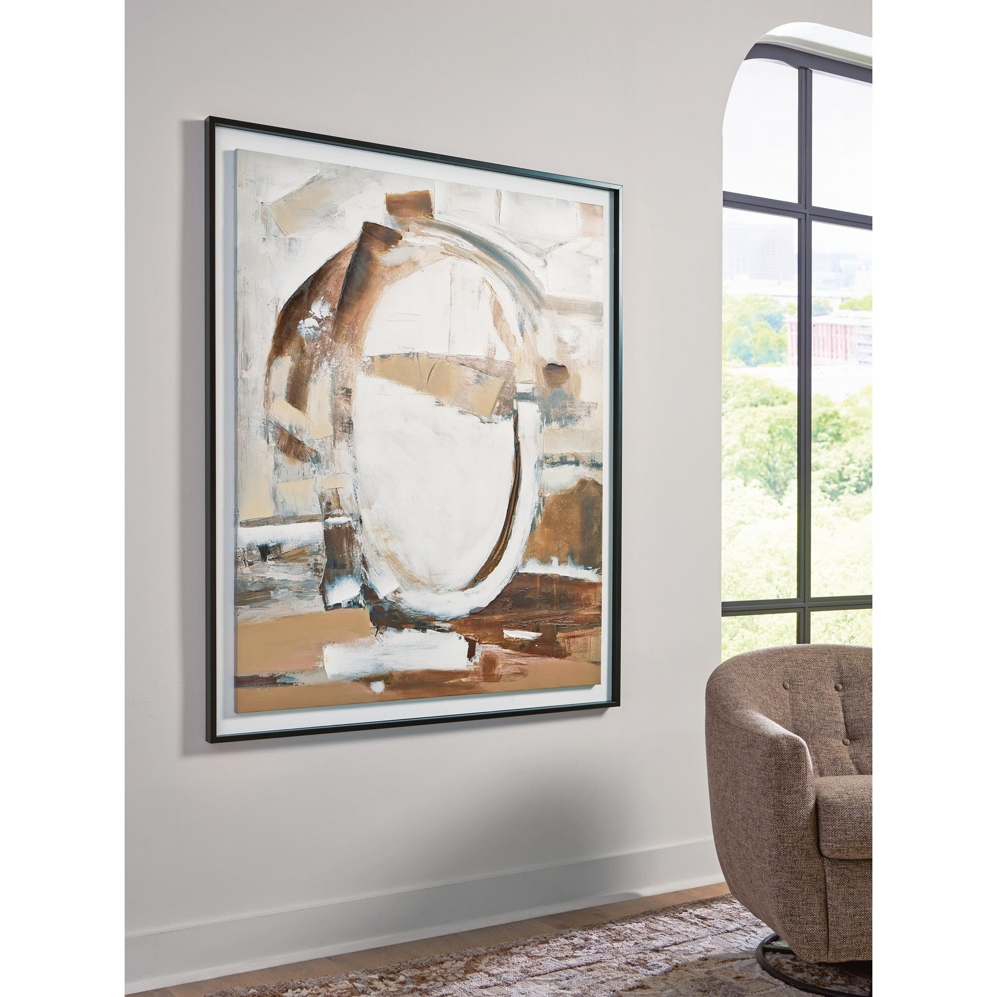 Signature Design By Ashley Bradlow Brown White Black Wall Art