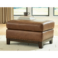 Signature Design By Ashley Brendola Brown Ottoman
