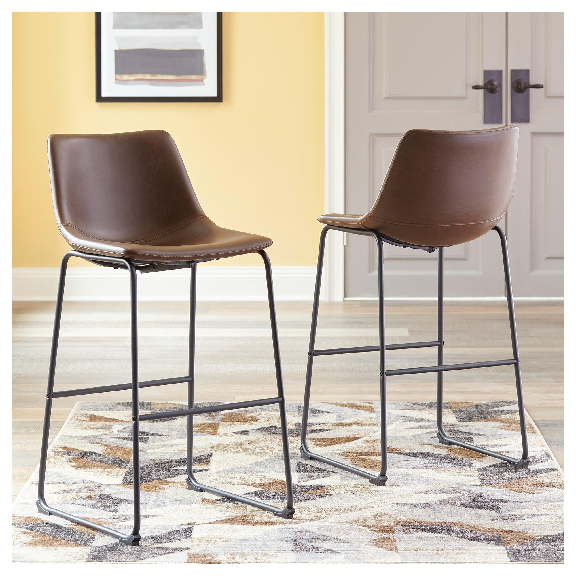 Centiar Upholstered Stool Set Of 2