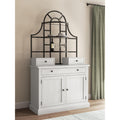 Signature Design By Ashley Chadworth White Bakers Rack Base 46 W X 18 D X 35 H