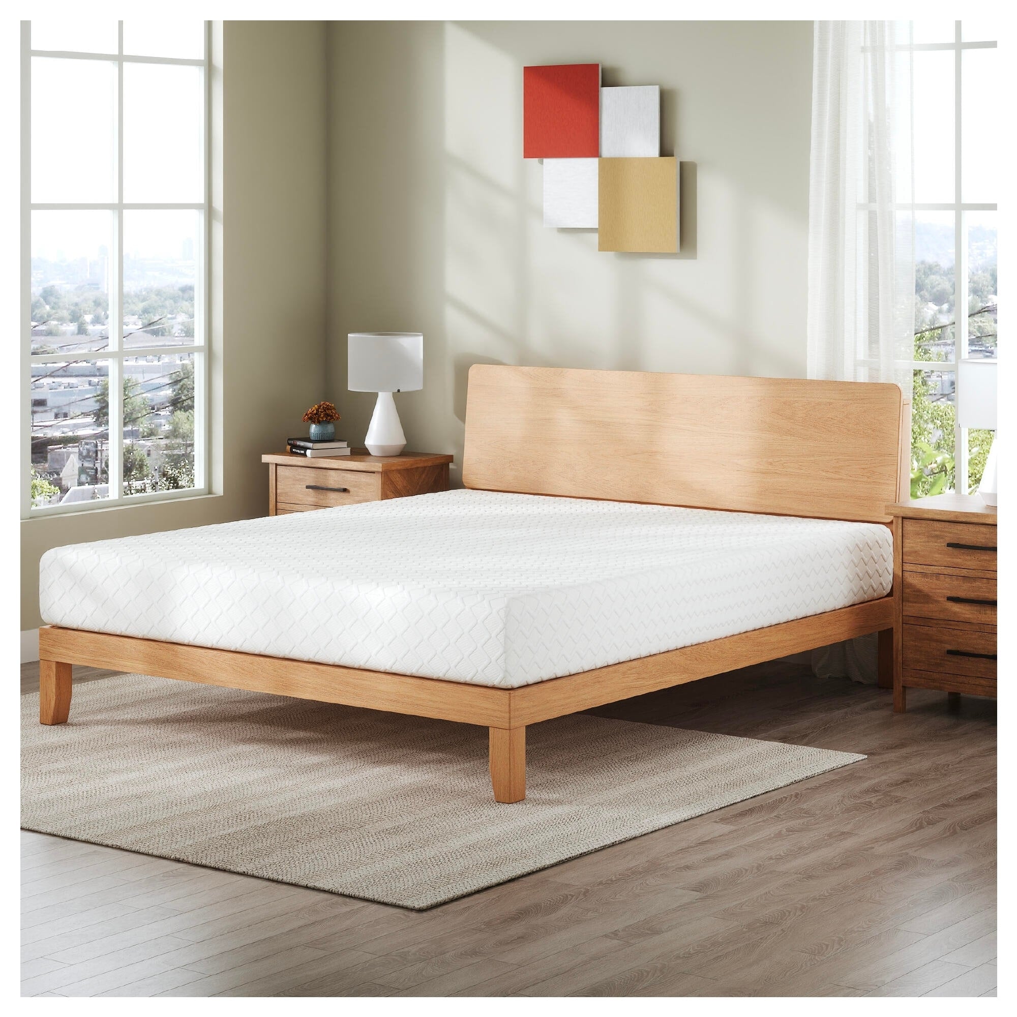 Signature Design By Ashley Chime 10 In Queen Memory Foam Bed In A Box
