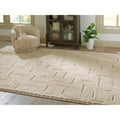 Signature Design By Ashley Clayman Beige Brown Rug