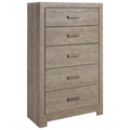 Signature Design By Ashley Culverbach Gray Five Drawer Chest