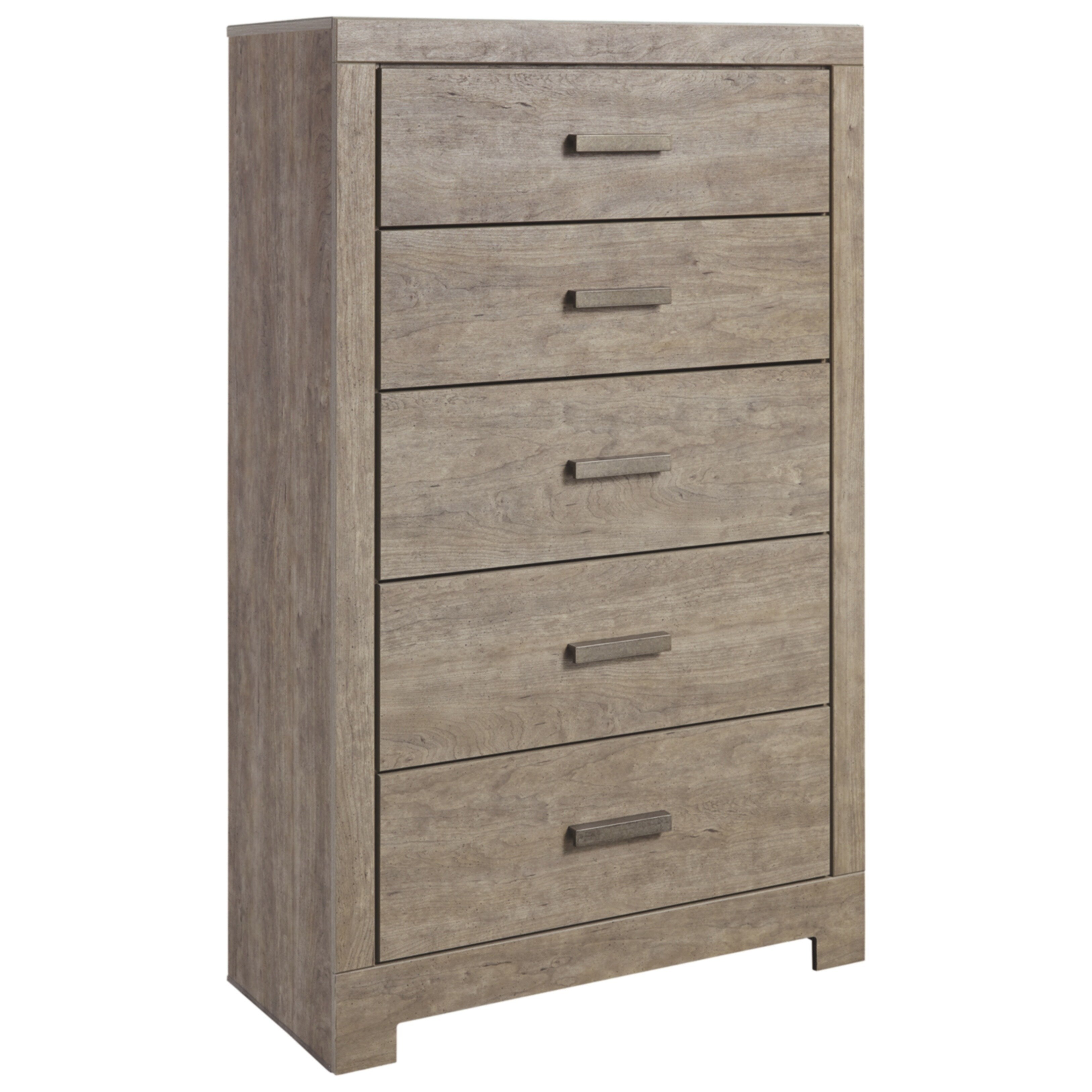 Signature Design By Ashley Culverbach Gray Five Drawer Chest