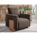 Signature Design By Ashley Dairlett Brown Accent Chair 35 W X 38 D X 34 H