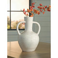 Signature Design By Ashley Dallinworth White Black Vase