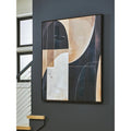 Signature Design By Ashley Ewanford Black Brown Wall Art