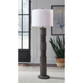 Signature Design By Ashley Fainwell Black Floor Lamp 20 W X 20 D X 63.5 H