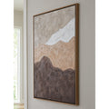 Signature Design By Ashley Fanthorne Brown Gray Wall Art