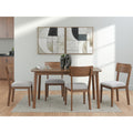 Signature Design By Ashley Favelon Dining Table And 4 Chairs Set Of 5