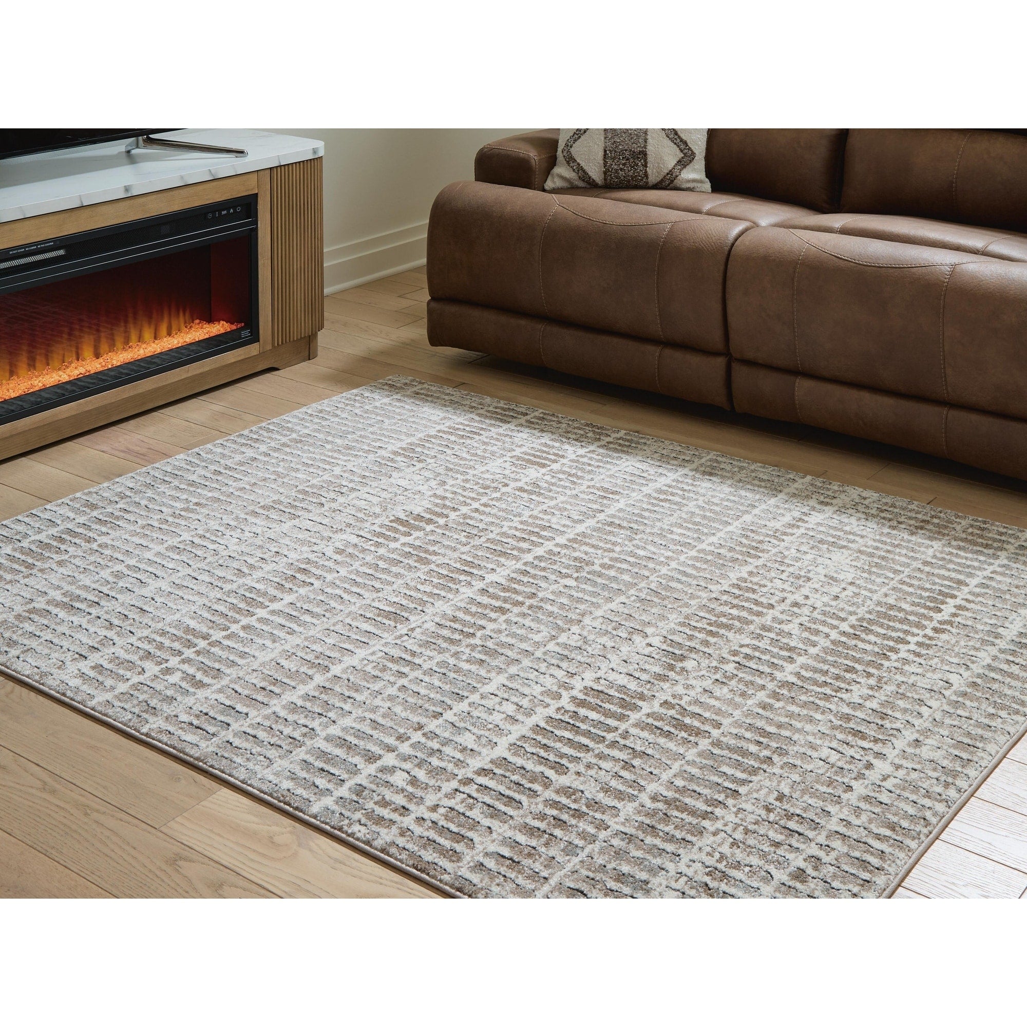 Signature Design By Ashley Fuadwick Gray Area Rug
