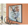 Signature Design By Ashley Jordsboro Blue Brown Wall Art