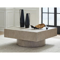 Signature Design By Ashley Jorielyn Brown Coffee Table 42 W X 42 D X 18 H