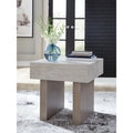Signature Design By Ashley Jorlaina Brown Gray End Table 26 W X 26 D X 25 H