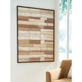 Signature Design By Ashley Kalanmore Brown Beige Wall Art