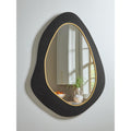 Signature Design By Ashley Kierlock Black Gold Accent Mirror 32 W X 1 D X 40 H