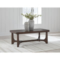 Signature Design By Ashley Korestone Dark Brown Coffee Table 50 W X 26 D X 19 H