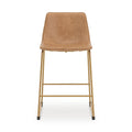 Signature Design By Ashley Lexadine Bar Height Bar Stool Set Of 2 19 W X 22 D X 39 H