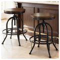 Carbon Loft Lier Swivel Counter Height Stool Set Of 2