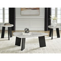Signature Design By Ashley Lilyberg Gray Black Table Set Of 3 51 W X 30 D X 19 H