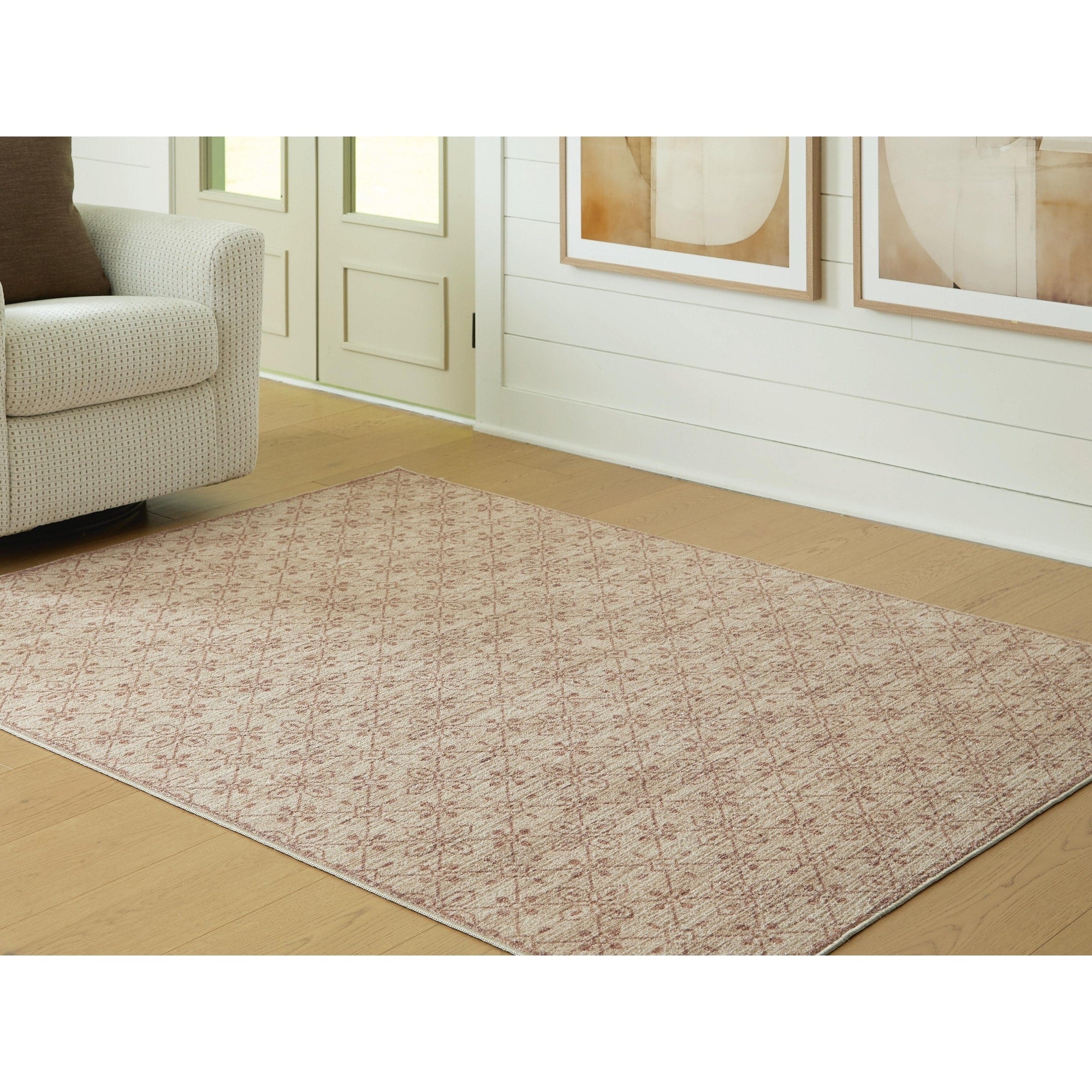 Signature Design By Ashley Lyamford Beige Gray Brown Rug
