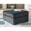 Signature Design By Ashley Midnight Madness Dark Gray Accent Ottoman