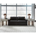 Signature Design By Ashley Modmax Ii Black 2 Piece Sectional Loveseat 76 W X 38 D X 36 H